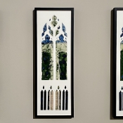 JOSEF ŠÍMA, MAKETY VITRÁŽÍ PRO CHÓR KOSTELA SV. JAKUBA V REMEŠI, 1963-66