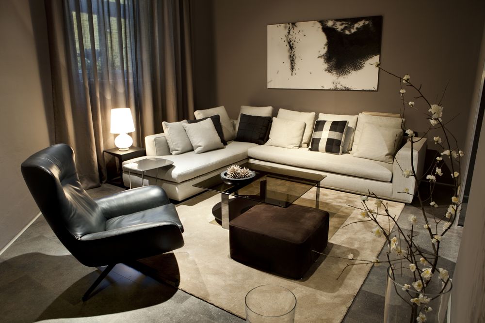 Showroom Stopka s italským designem Minotti, Armani Casa a dalších značek.